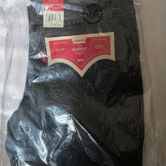 Girls 7-16 Levi's® Classic Bootcut Jeans Color: Washed Black Size: 10 - Picture 2 of 4